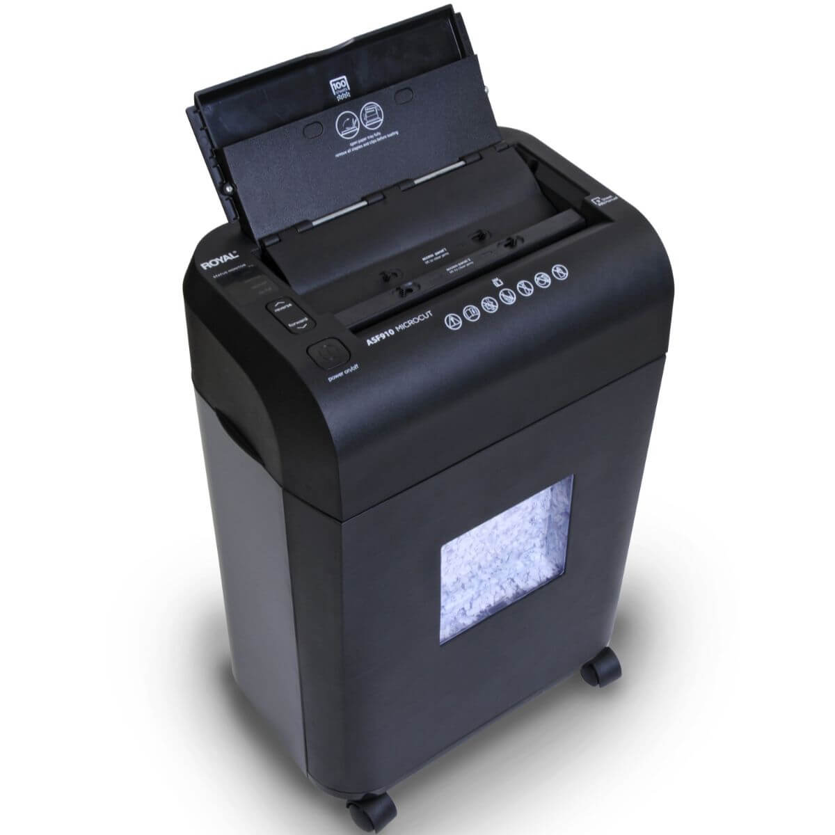 Peach Distruggidocumenti Automatico A Micro Taglio PS600-10 – Taglia Carta E Carte Di Credito