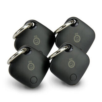 Royal Lost n Found Locator Tags Black-Quad Pack